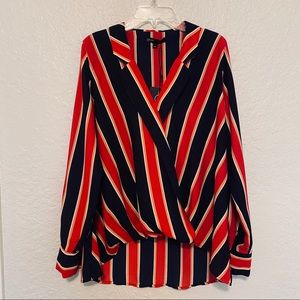 NWT Nordstrom Wrap Blouse